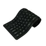 Andoer 108 Keys USB Silicone Flexible Foldable Keyboard Waterproof Dustproof USB Silent Keys For Laptop Desktop Keyboard