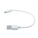 Short USB Cable for Arlo Pro / Pro 2 Security Cameras - MicroUSB Charger Cord Power Wire Fast Charge Sync White Compatible With Arlo Pro and Pro 2 Models