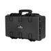 Monoprice Weatherproof Hard Case - 22in x 14in x 8in With Customizable Foam IP67 Shockproof Customizable Name Plate