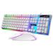 JANDEL Wired Keyboard And Mouse Set Usb Illuminated Manipulator Keyboard And Mouse Kit Gaming Keyboard