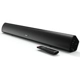 Majority Teton Sound Bar for TV | 120W Powerful Stereo 2.1 Channel Sound | Home Theatre 3D Soundbar with Built-in Subwoofer | HDMI ARC Bluetooth Optical RCA USB & AUX Playback and Remote Control