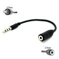 2.5mm to 3.5mm Headphone Adapter for Samsung Galaxy A51/A50/A20/A10e/A01 - Earphone Jack Converter Earbud Headset