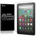 For Amazon Fire HD 8 Plus (10th Gen 2020) [BISEN] Tempered Glass Anti Blue Light [Eye Protection] Screen Protector Anti-Scratch Anti-Shock Shatterproof Bubble Free