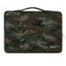 Mosiso for Macbook Air/Pro 13.3 Laptop Sleeve Briefcase Handbag Water Resistant Polyester Carrying Pouch Zipper Notebook Computer Bag Army Green Camouflage