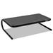 AllsopÂ® Metal Art Monitor Stand 19 X 12.5 X 5.25 Black Supports 30 Lbs