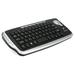 MABOTO E30 2.4GHz Wireless Keyboard with Trackball Mouse Scroll Wheel Remote Control for Android Smart TV PC Notebook Silver