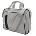 Universal Multipurpose School Travel Gym Canvas Messenger Shoulder Laptop Bag fits Laptop Devices up to 10 Inches With Adjustable Strap (Silver)