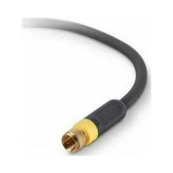 Belkin Av21300-06 Blue Series Rf Coaxial F-Pin Video Cable 6 Ft; Black