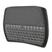 Winnereco D8 2.4G Wireless Mini Keyboard Air Mouse Touchpad Controller w/Backlight