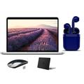 Restored Apple MacBook Pro 13.3-inch 500GB HDD 8GB RAM Intel Core i5 Intel HD Graphics Bundle: Black Case Wireless Mouse Bluetooth/Wireless Airbuds By Certified 2 Day Express (Refurbished)