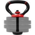 Yes4All Adjustable Kettlebell Handle/Kettlebell Handle for Plates â€“ Kettlebell Weight Handle Supports up to 100lbs & Fits 1 & 2-Inch Weight Plates