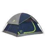 Coleman Sundome 4-Person Camping Tent 1 Room Blue
