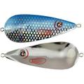 River 2 Sea WWS100-03 3 in. R2S World Wide Spoon 100 Fishing Freshwater Lure Chrome Blue