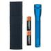 Maglite Mini Incandescent 2-Cell AA Flashlight with Holster Blue