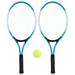 2Pcs Kids Tennis Racket String Tennis Racquets with 1 Tennis Ball and Cover Bag