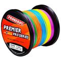 CVLIFE 328Yards PE Spectra Braided Fishing Line 4 Strands Super Strong Fish Line 6-100 LB Nylon Fishing Line Monofilament Filler Spool Reaction Tackle Braided High Impact
