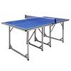 Hathaway 6-ft Reflex 12mm Portable Table Tennis Table - Blue