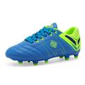 Dream Pairs Kids Girls & Boys Soccer Shoes Outdoor Soccer Cleats Trainers Shoes 160471-K Royal/Lemon/Green Size 10