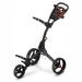 SereneLife 3 Wheel Folding Walking Golf Bag Push Cart Holder with Cup Holder