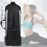 Novobey Yoga Mat Bag Fitness Sports Bag Travel Backpack Black