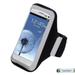 Premium Sport Armband Case for Huawei Ascend Y300 Ascend W1 Y301 (Valiant) H881C (Ascend Plus) (Black) + Mini Smart Phone Touch Screen Stylus