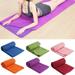 NUZYZ Non Slip Yoga Mat Towel Blanket Sports Travel Fitness Pilates Exercise Cover Green