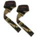 Harbinger Padded Cotton Weightlifting Support Straps Camo 21.5