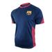 Icon Sports Men FC Barcelona Officially Licensed Soccer Poly Shirt Jersey -22 Small