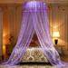 Manfiter Dome Mosquito Net Bedroom Lace Bed Mosquito Net Suitable for Double Beds Baby Cots Children s Beds