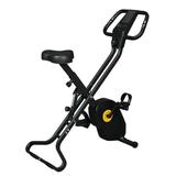 Ktaxon Indoor Stationary Exercise Bike Adjustable Folding Upright Bike 220 lb Maximum Weight