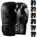 Adidas Hybrid 80 Boxing Gloves for Boxing Kickboxing Training and Bag for Men and Women 6 Oz. Black