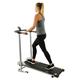 Sunny Health & Fitness Manual Treadmill - Compact Foldable Exercise Machine for Running and Cardio Training SF-T1407M