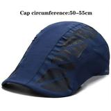 UPF50+Summer Quick-drying Cap Thin Section Tennis Cap Forward Sunscreen Fishing Hat Male Sun Hats for Adult and Baby Boys