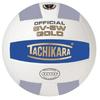 Tachikara Official SV-5W Gold Leather Volleyball College Blue/White/Silver Gray