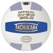 Tachikara Official SV-5W Gold Leather Volleyball College Blue/White/Silver Gray