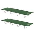 Kamp-Rite Lightweight Economy Cot Use for Extra Bed or Lounge (2 Pack)