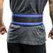 Shelter 244-L 4 in. Last Punch Nylon Power Weight Lifting Belt & Back Support Belt Blue - Large