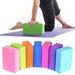 NUZYZ Non-Slip Yoga Pilate Block EVA Foam Brick Body Stretching Fitness Exercise Tool Orange