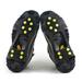 Deals on Gift for Holiday!Snow Grippers Ice Cleats - Snow Grips Crampons Anti-Slip Traction Cleats Ice Grippers for Shoes and Boots - Steel Studs Slip-on Stretch Footwear for Women Men S/M/L/XL/XXL