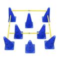 MiMu | Hurdle Cone Set with Training Cones and Agility Poles â€“ Agility Ladder