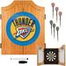 Oklahoma City Thunder NBA Wood Dart Cabinet Set