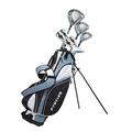 precise nx460 ladies womens complete golf clubs set includes driver fairway hybrid 4 irons putter bag 3 h/c s - 2 sizes - regular and petite size! (right hand 5 3 - 5 9 )