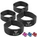 WYOX Figure 8 Weight Lifting Straps for Weightlifting Heavy Duty Deadlifting Workout Straps | Wrist Wraps Gym Equipment Gear Men Women PAIR (Black)