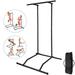 VEVOR 330LBS Pull Up Bar Free Standing Dip Station Portable Power Tower Multi-Station for Home Gym Fitness Equipment with Storage Bag Black