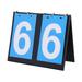 Kritne 2 Digit Portable Scoreboard Flip Sports Tabletop Score Keeper Marker for Basketball Football Tennis Baseball Volleyball Table Tennis