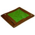 Dry Top 18 ft. W x 24 ft. L Medium Duty Polyethylene Reversible Tarp Brown/Green