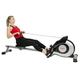 Sunny Health & Fitness Magnetic Rowing Machine - Silver - SF-RW520084S