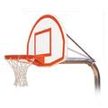 RuffNeck Max-EXT Steel-Aluminum In Ground Fixed Height Basketball System Grey