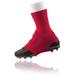 Football Spat Cleat Covers (Red X-Large)