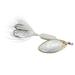 Yakima Bait Worden s Original Rooster Tail Inline Spinnerbait Fishing Lure Glitter White Tux 1/16 oz.